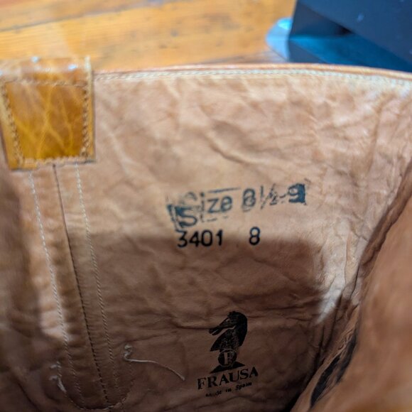 Vintage old western FRAUSA Kane Collection cowboy boots - Picture 5 of 6